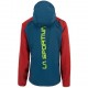 La Sportiva RUN JKT M APPAREL MOUNTAIN RUNNING - MAN OPAL/CHILI