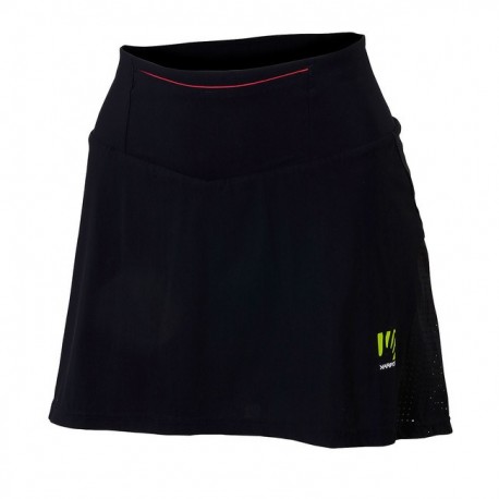 Karpos LAVAREDO RUN SKIRT BLACK/PINK FLUO