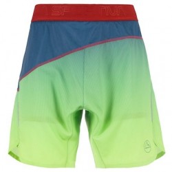 La Sportiva MEDAL SHORT M APPAREL MOUNTAIN RUNNING - MAN APPLE GREEN/OPAL