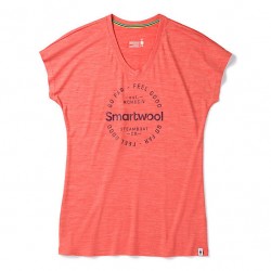 Smartwool WOMEN'S MERINO SPORT 150 MIDNIGHT TROUT T-SHIRT 