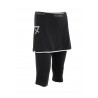 Montura RUN SKIRT + 3/4 WOMAN nero/bianco