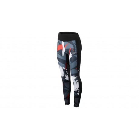 Printed Impact Tight Velocity Red with Black & White