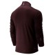New Balance NB Heat Half Zip Team Red Heather