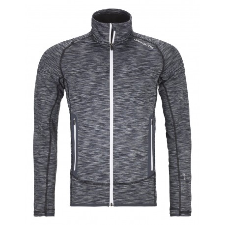 Ortovox FLEECE SPACE DYED M BLACK RAVEN BLEND