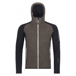 Ortovox FLEECE PLUS CLASSIC KNIT HOODY M MERINO FLEECE PLUS BLACK RAVEN