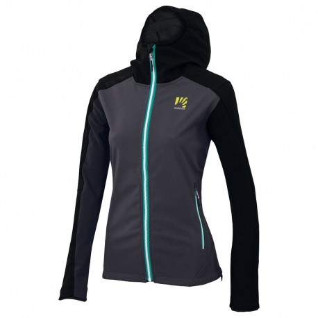 Karpos JELO W JACKET DARK GREY/BLACK