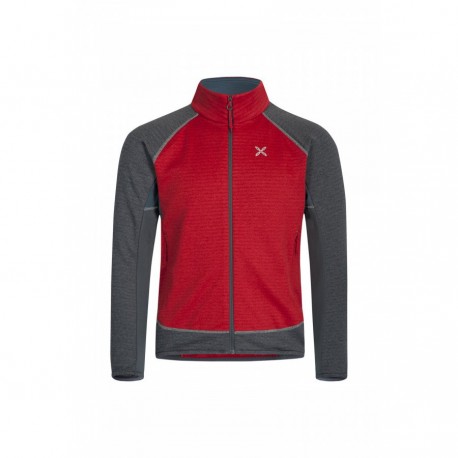 MONTURA THERMAL COLOR MAGLIA KIDS ROSSO/