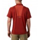 Columbia Irico Knit Polo da uomo Carnelian Red Black