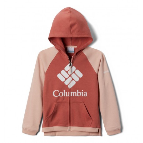 COLUMBIA Felpa con cappuccio Columbia™ Branded French Terry Full Zip da bambina