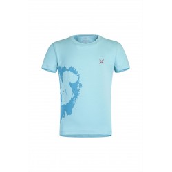 Montura WILD T-SHIRT BABY  BLU CENERE/ROSSO