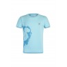 Montura WILD T-SHIRT BABY  BLU CENERE/ROSSO