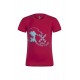Montura ADVENTURE T-SHIRT KIDS ROSA SUGAR/ICE BLUE