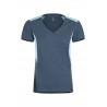 Montura OUTDOOR DOMINO C.FIT T-SHIRT W BLU CENERE/ICE BLUE