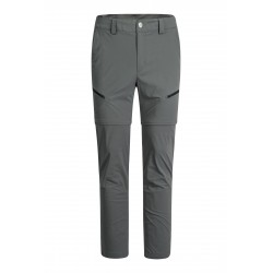 MONTURA MOVING ZIP OFF REG. FIT PANTS CHROME GREY