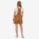 Patagonia Women's Stand Up Overalls - 5" umber brown