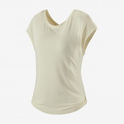 Patagonia Women's Glorya Twist Top WHITE WASH