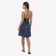 Patagonia Women's Sundown Sally Dress eucalyptus fronds: catalan coral