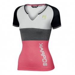 KARPOS MOVED EVO W jersey  PARADISE PINK/BLACK
