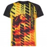 La Sportiva WAVE T-SHIRT M black/yellow
