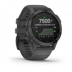 Garmin fēnix 6 - Pro Solar Edition Slate grey con cinturino black