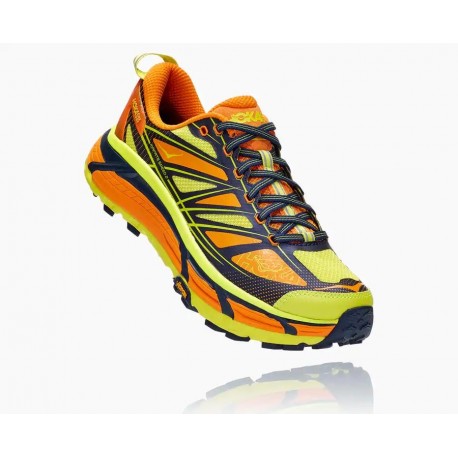HOKA UOMO MAFATE SPEED 2 IMPERIAL BLUE / MANDARIN RED