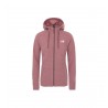 The North Face FELPA DONNA MEZZALUNA CON CAPPUCCIO E CERNIERA A TUTTA LUNGHEZZA mesa rose s.