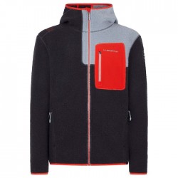 La Sportiva AGON HOODY M Carbon/Poppy