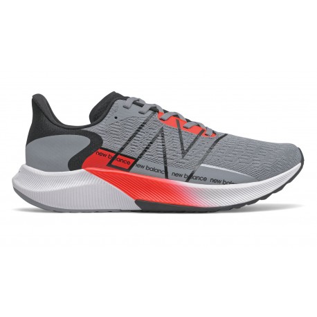 New Balance FuelCell Propel v2 Steel with Black & Neo Flame