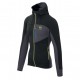 Karpos MEZZODI HOODIE W FLEECE  BLACK/DARK GREY