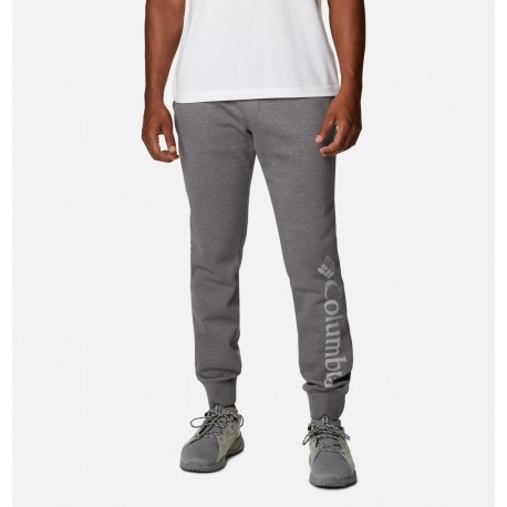 Columbia Men's CSC Logo Fleece Jogger II City Grey Heather, Columbia Grey