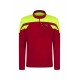 MONTURA HIGH ZIP 2 T-SHIRT ROSSO/NERO