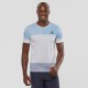 Salomon T-shirt maniche corte da uomo SENSE WHITE / NIGHT SKY / Hawaiian Ocean
