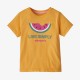 Patagonia Baby Live Simply® Organic Cotton T-Shirt Live Simply Melon: Saffron