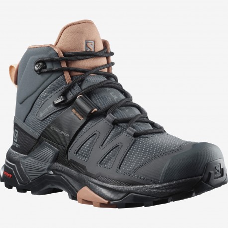 Salomon  X ULTRA 4 MID GTX W Ebony / Mocha Mousse / Almond Cream