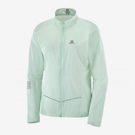 SALOMON SENSE JACKET W OPAL BLUE