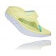 Hoka Ora Recovery Flip  Luminary Green / Blue Tint
