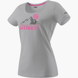 DYNAFIT Maglia a manica corta Transalper Graphic donna Alloy synthwave