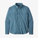 Patagonia Men's Long-Sleeved Self-Guided Hike Shirt Pigeon Blue