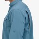 Patagonia Men's Long-Sleeved Self-Guided Hike Shirt Pigeon Blue