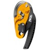 Petzl I’D® S  Discensore autofrenante con funzione antipanico giallo