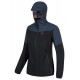 MONTURA AIR ACTIVE HOODY JACKET WOMAN NERO/BLU CENERE