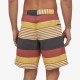 PATATGONIA Men's Wavefarer Boardshorts - 19 Fitz Stripe: Surfboard Yellow