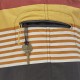 PATATGONIA Men's Wavefarer Boardshorts - 19 Fitz Stripe: Surfboard Yellow