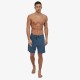 PATATGONIA Men's Wavefarer Boardshorts - 19 Fitz Stripe: Surfboard Yellow