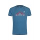 MONTURA SUMMIT T-SHIRT BLU OTTANIO/ROSSO