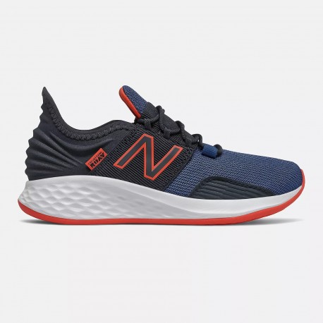 New Balance  Fresh Foam Roav Bambino Captain Blue con Ghost Pepper