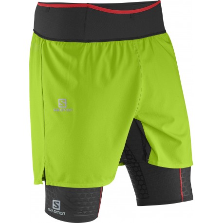 Salomon S-LAB EXO TW SHORT M GRANNY GREEN/BLACK