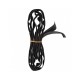 FERRINO VELCRO 25MM BLACK 1MT MASCHIO+FEMMINA 1PC