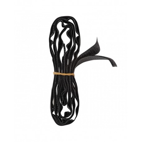 FERRINO VELCRO 25MM BLACK 1MT MASCHIO+FEMMINA 1PC