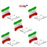 BIBUP MAGNETI FISSA-PETTORALE ITALIA